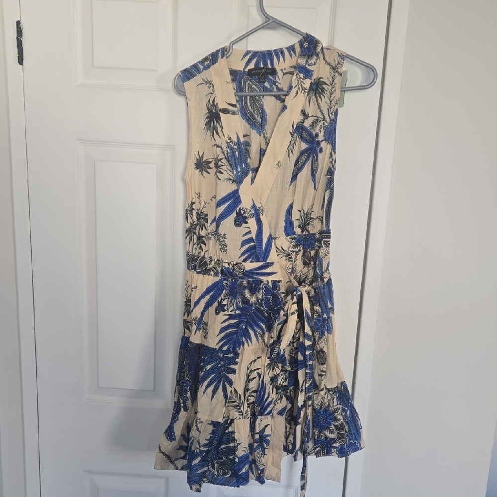Banana Republic Stampa Mini Dress Sz S - Picture 4 of 11
